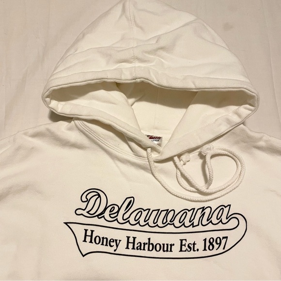 Mens Hoodie Delawana Honey Harbour Pullover Size Medium - Picture 3 of 16